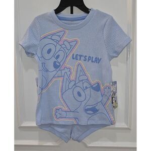 Bluey & Bingo Children's Shirt & Short‎ Set, Bluey Toddler Clothing